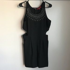 Black Romper WITH POCKETS